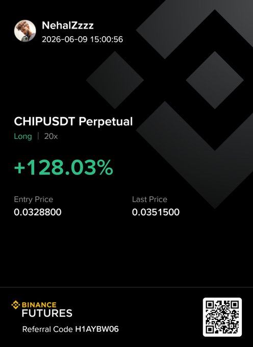 The text of the post reads, "Binance Futures ChiipusDT Perpetualualal", which is a description of an investment opportunity on Coin Atlas website. The website offers investors the chance to invest in a virtual currency called "ChiIPUSDT". This coin is said to have unique features and has been featured in multiple news articles for its potential worthiness as a long-term investment. The post includes a code that reads, "#REF #HAY1YB0A08", which may be related to the specific post or possibly serves another purpose within the content of the message.