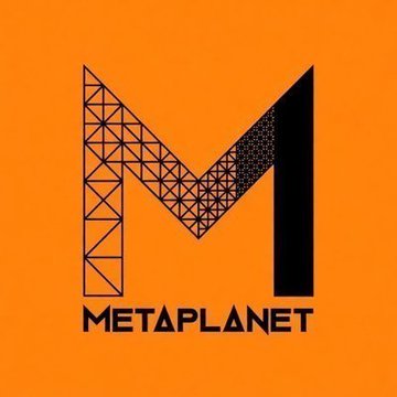 The Metaplanet logo, featuring a stylized "M" with geometric patterns on an orange background, accompanies news that the company has deposited 2,400 BTC (worth $186M) into Coinbase Prime within just three days, despite holding a total of 43,000 BTC valued at $3.48B.
