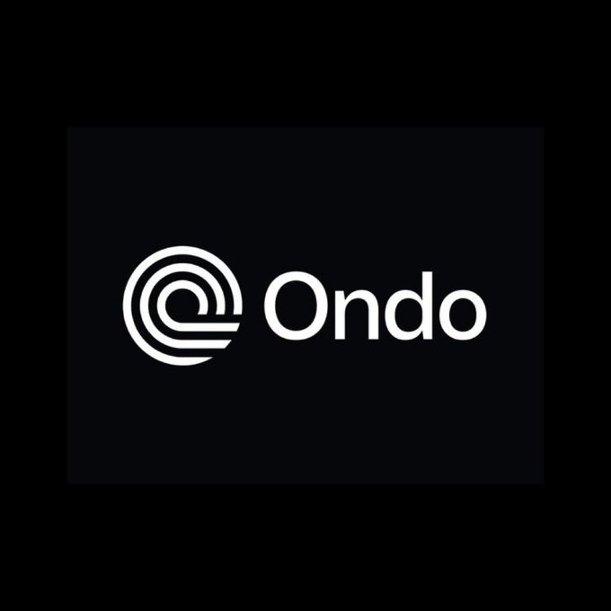 The image features a logo for an online marketplace called "Ondo". The logo consists of a circle with a line through it, which is the company's name. Below this logo, there are two lines that read "BREAKING" and "@iandebode CONFIRMS @OndoPerps TO LAUNCH IN COMING WEEKS", indicating that the company has recently made some announcements or updates related to their business operations.