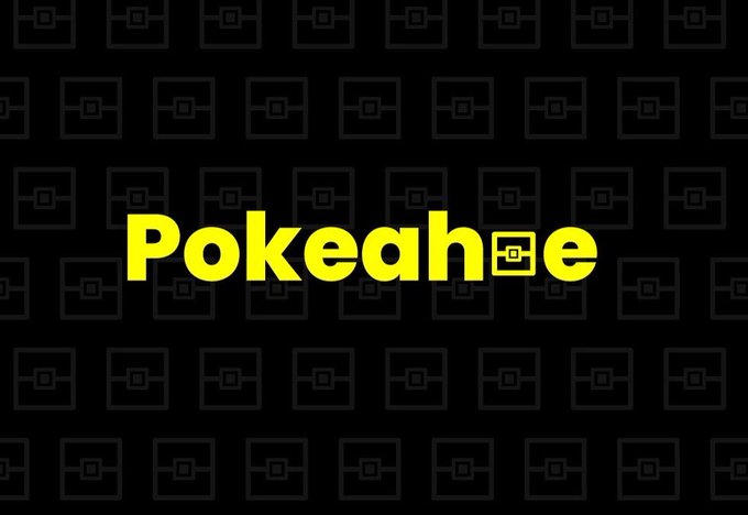 The word 'Pokeahole' is displayed in yellow text on a dark background with a faint lock pattern.