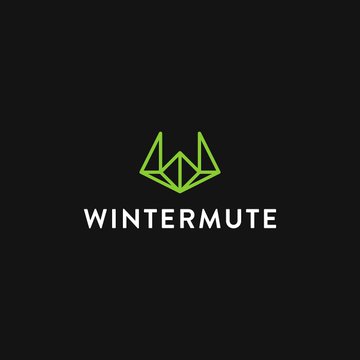 The image displays the Wintermute logo, featuring a stylized green geometric emblem resembling a fox or abstract crown above the company name "WINTERMUTE" in white text on a dark background. This branding represents the trading firm mentioned in the post, which holds $160 million in open positions on Hyperliquid with current unrealized losses of $3.66 million.