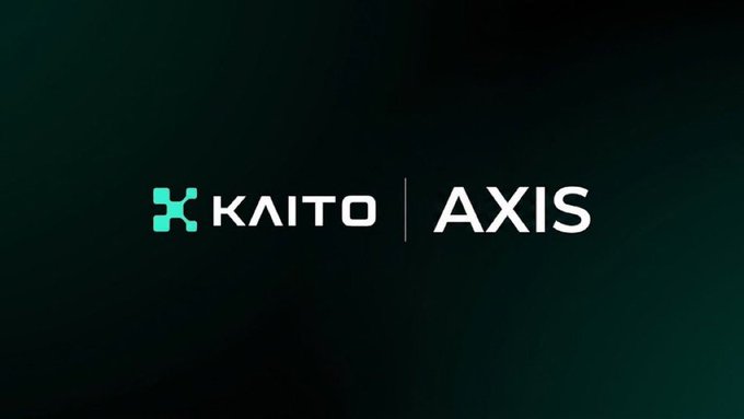 A dark graphic displaying the logos 'KAITO' and 'AXIS' separated by a vertical line, with a small teal symbol next to the KAITO branding.