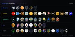 The image shows a meme page that displays a list of various coins, including their names and descriptions. The coins are arranged in tiers, with each tier containing different types or categories of coins. The meme also includes a rating system for the coins, which is displayed on the bottom right corner of the image. The post suggests that there might be some missing coins from the tier list, possibly due to a rating system or a user's decision to drop certain coins.