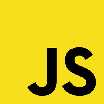 The image displays the "JS" logo (JavaScript) in bold black text against a bright yellow square background. This represents the JavaScript programming language, which is directly relevant to the post about a vulnerability in the crypto-js library that led to the theft of nearly $6 million from software wallets.
