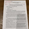 A piece of paper displaying financial charts and tables titled "Thoughts on Charts I've Been Watching This Week," focused on the S&P 500 and Bitcoin (BTC) performance metrics. The document contains technical analysis comparing equity indices to BTC ratios relative to their 200-week moving averages, supporting the post's claim about the S&P500/BTC and Nasdaq/BTC ratios recently crossing above this long-term threshold for the first time since 2012.