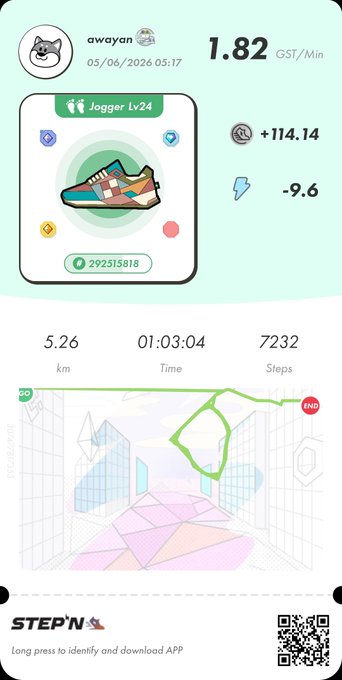 The image shows a fitness tracking app with a map of a city, which displays the user's location and distance traveled during their run. The app also provides information about the runner's pace and calories burned.
