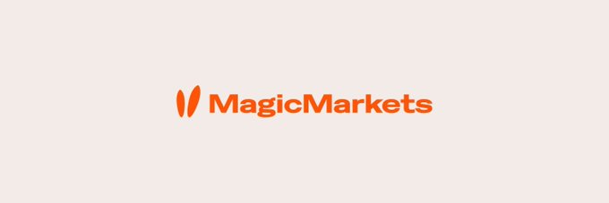 MagicMarkets logo displayed in orange text on a white background.