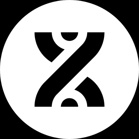 The image displays a stylized "X" logo in black on a white circular background, representing the X (formerly Twitter) social media platform. This logo serves as the branding icon typically associated with breaking news announcements posted on the platform, matching the "JUST IN" headline about BounceBit shutting down its Layer 1 network following a $3M exploit.
