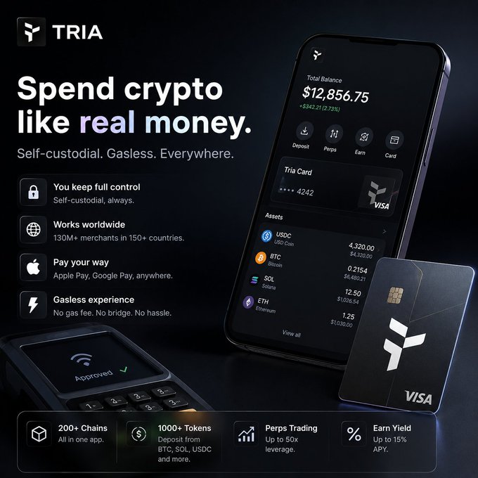 "It is another important update on @useTria and @TheARCTERMINAL, my most promising infrastructure projects in the month of June Most AI products in 2026 still treat user data like a private asset to extract value from."