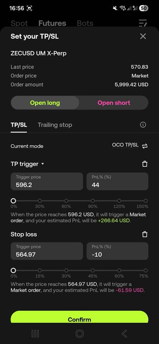 A screenshot of an app screen displaying information related to strategic trading on cryptocurrency exchanges. The image seems somewhat technical or complex with numerous elements like texts and numbers. However, some important details such as setting your take-profit levels, managing risk, and letting the system do the work are presented in a clear and concise manner.