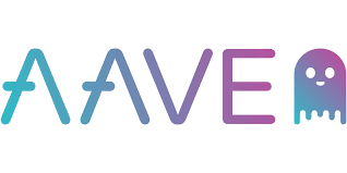 The image features a logo for an organization named Aave. The logo consists of a purple "A" with a blue "a" below it, creating a unique and eye-catching design. The text "Aave" is written in a smaller font size than the rest of the image, making it stand out even more. The background color of the logo is white, which contrasts nicely with the purple and blue elements.