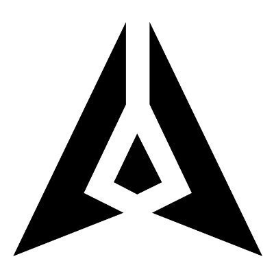 A stylized black geometric logo featuring angular, mountain-like shapes forming a triangular emblem with a small central element, representing GenLayer's brand identity. The sharp, abstract design conveys the technical and innovative nature of the GenLayer platform, complementing the post's reflection on identifying gaps in their educational outreach.