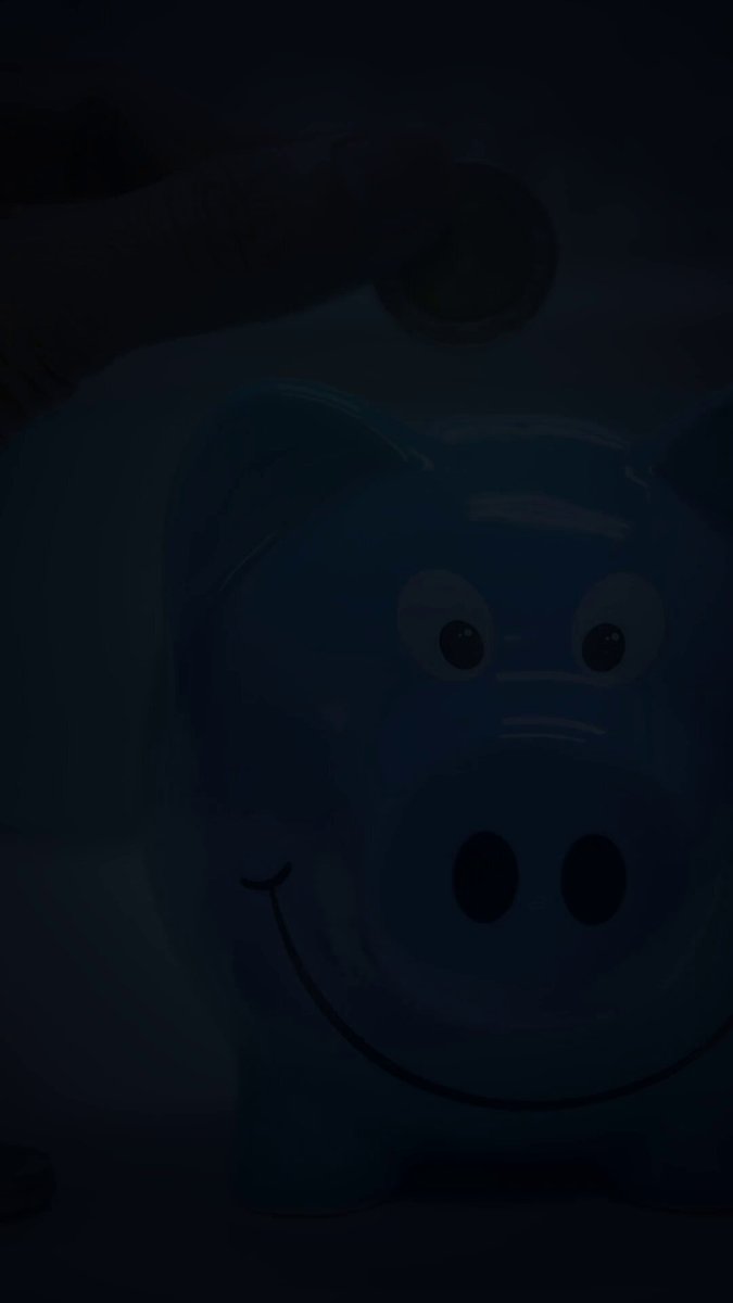 The image features a blue piggy bank sitting against a dark background with a coin being thrown into it. The caption above the piggy bank reads "Your bank pays you four percent. In dollars. A Bitcoin miner on cheap power Earns a yield too, and almost nobody runs the math." This post is about Bitcoin mining and how to make money from it.