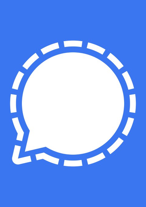 A white speech bubble icon with a dashed outline on a blue background, symbolizing messaging or communication in the context of the post criticizing a privacy solution where payments leave more traces than a cheap phone number.