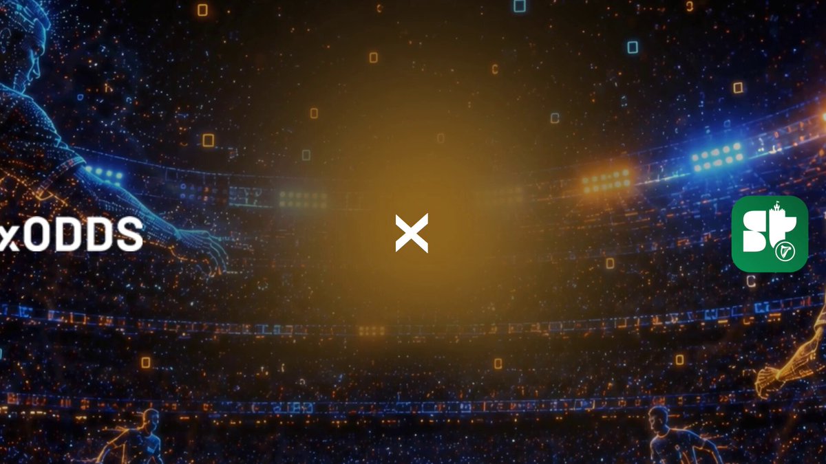 The image shows a stadium filled with sports fans during the World Cup, with the logo of the Bitcoin mining cryptocurrency, @solana.com, displayed prominently above the crowd. The surrounding advertisement promotes a hackathon event for Bitcoin prediction markets, offering prizes of $50,000. This post suggests that Bitcoin mining and tracking are important aspects related to the current events around the world's largest sporting event.