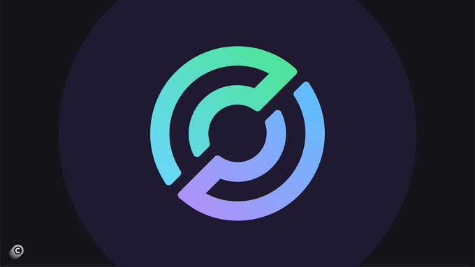 The image displays the Circle logo, a stylized "C" design in a gradient of green, blue, and purple against a dark background. The logo corresponds to Circle, the financial technology company mentioned in the accompanying post regarding the criminal complaint filed against it by Wisconsin prosecutors.