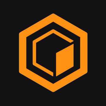 A stylized orange hexagonal logo with a geometric inner shape on a black background, representing Core DAO ($COREDAO), one of the two tokens mentioned in the post being compared for reaching $10 first against Pi Network ($PiNetwork).