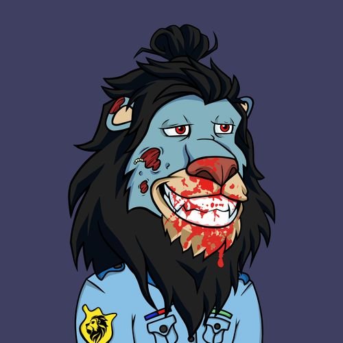 The caption for this image could be: "Ferocious cartoon lion in police uniform with 'ROAR' written underneath, embodying a powerful yet approachable symbol of authority." This description accurately reflects the image's content, capturing the fusion of ferocity and friendly interaction, which aligns with the implied narrative of having a strong presence paired with approachability. The visible text "ROAR" reinforces the lion's might, tying back to the essence of the post.