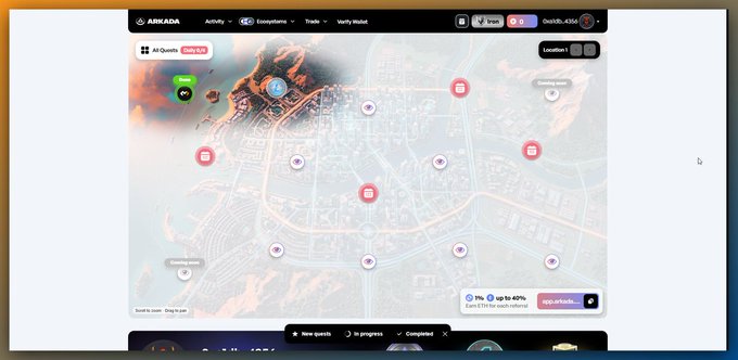 The image features a webpage with a detailed map of an online gaming area, showcasing different types of games such as video games and mobile app games available for download. The game appears to be the "LitecoinVM" game or the "Minecraft," which are popular mobile app games on Minecraft. The title suggests that this is an update on the game's community where players can engage in various activities, earn points or progress through a structured campaign. This post seems to be promoting a new gaming experience within the LiteForge ecosystem and encourages users to explore the app store for more games and apps related to their interests.