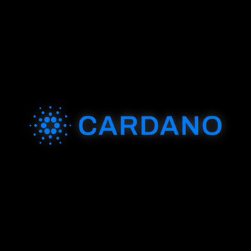 The image displays the Cardano (ADA) logo and name in blue on a black background. It accompanies a post about $170 million in short liquidations across crypto markets, suggesting Cardano traders may have been among those impacted.