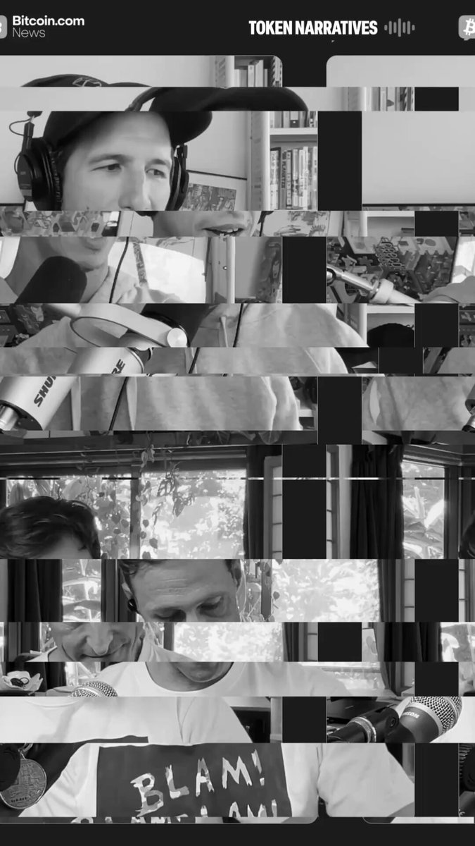 The image features a black and white photo of three people sitting around a table with their heads down. The background shows a bookshelf filled with numerous books, suggesting that they are engaged in an intellectual discussion or working on a project together. The caption reads "The institutions aren' coming to bail out your alt bags. @ETH & Solana: ". This indicates the post is related to cryptocurrency and the current state of the market.