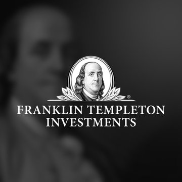 The Franklin Templeton Investments logo, featuring a portrait of Benjamin Franklin, is displayed in black and white. The image ties to the post's announcement about Franklin Templeton's SEC approval for its blockchain-based BENJI tokenized money market fund to be used as collateral in traditional ETFs and mutual funds.
