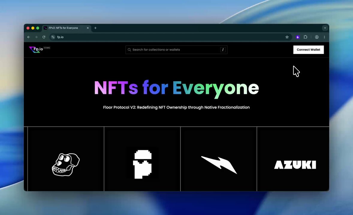 The image depicts a website's screen where someone has landed on, and they are shown a screenshot of several icons. The main focus appears to be related to NFTs for Everyone, with a warning about potential scams. The screen displays two warnings - one is related to wallet connections and the other to transaction builders or main wallet dashboards. The background color of the image is blue, and there's a gray border around it. The post's title reads "POV: You land on a scam app and get phishing warnings at: - Wallet connection step - Transaction builder - Main wallet dashboard We implemented an additional ?" Hold to proceed so you never act by accident."