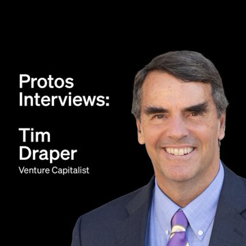 The image features a man wearing a suit, tie, and blue shirt smiling at the camera while standing against a black background. The caption below his photo reads "LATEST- Billionaire Tim Draper says Bitcoin is more secure than money in your bank account and i say XRP is a good alternative". This suggests that the post might be discussing the opinions of someone who has expertise or experience with cryptocurrency, such as Tim Draper, regarding its security and potential benefits compared to traditional forms of currency.

The image also includes text that reads "Proto's Interviews: Tim Draper", which indicates that this is a sponsored post featuring an interview with the man in question. The overall atmosphere of the image seems to be professional and informative, as it combines elements from both the man's appearance and the content of the post.