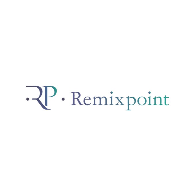 A logo image featuring the stylized initials 'RP' in dark blue and teal next to the brand name 'Remixpoint' on a white background.