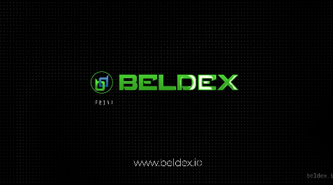 Beldex’s logo appears on a dark tech-themed background with the text “BELDEX,” “2017,” and “www.beldex.io,” plus a small “beldex” watermark. It visually supports the post’s focus on Beldex’s protocol security and development updates.