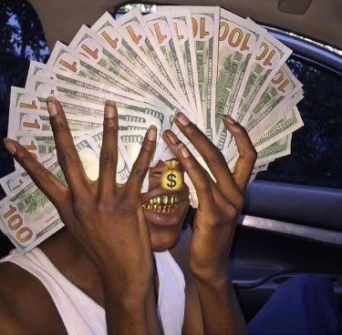 A person displays a fan of $100 bills behind a gold dollar-sign grill, visually emphasizing the "$10 SOL giveaway" promised in the post by @mosexbt, which asks followers to drop their wallet addresses quickly within 24 hours.