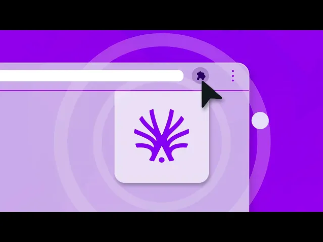 The image features an animated website with purple background, white text, and a logo of a tree with leaves. The logo is located at the bottom right corner of the screen. A button can be seen near the center of the image, which appears to be a "referral" button or a "like" button. There are also two arrows pointing towards the left side of the image.

The post includes a question about wanting friends to earn 1.5x on every action they perform in the ActionFi app. The answer is provided by the website, which suggests that users can expect their friends to receive a reward for completing tasks within the app.