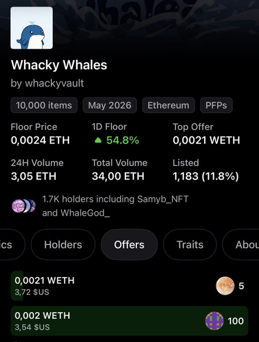 In the image, there is a cell phone screen that displays information about cryptocurrency trading. The text on the phone screen indicates the user's interest in purchasing Bitcoin. They are specifically looking at the data about Whale wallets or Whacky Whales. Additionally, they seem to be considering listing their own wallet for sale if it meets certain criteria. The price of Bitcoin is also displayed on the screen. This image shows a snapshot of how people engage with cryptocurrency trading and the importance of analyzing data before making any decisions related to investing in digital currencies like Bitcoin.