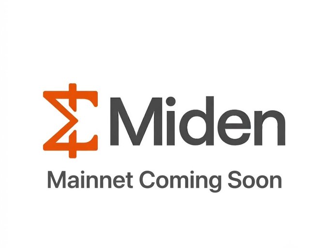 A logo for Zircuit (Ẑ) with the word 'Miden' and the tagline 'Mainnet Coming Soon' displayed on a white background.