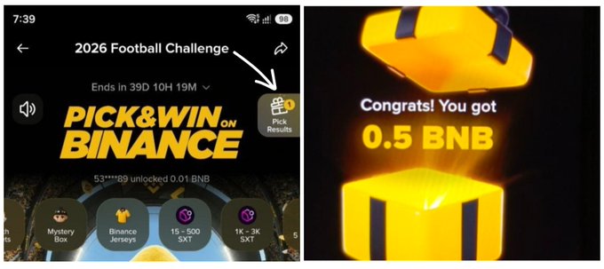 The image shows two different posts promoting a football challenge or contest, with both having a yellow and black color scheme. The first post appears to be about the reward for the participants, while the second one seems to be directly related to the game itself, focusing on an in-game bonus feature. Both posts highlight the exciting aspects of the challenge, encouraging people to participate and win some prizes.