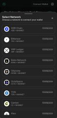 A heavily blurred screenshot of a dark-mode list interface showing circular avatars next to unreadable text entries.