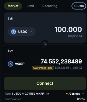 The image shows a screen displaying information about trading cryptocurrencies, specifically focusing on the exchange of tokens between two platforms - Bitcoin Cash and WXRP. The screen provides details about the current exchange rate for these tokens, along with other relevant information such as the maximum amount that can be bought or sold at this particular moment.!