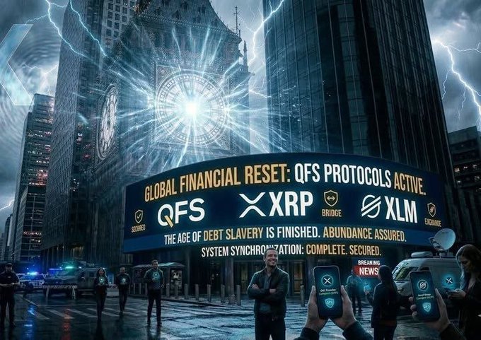 "Global Financial Reset: QFS, XRP, XLM, and other new pillars of wealth."