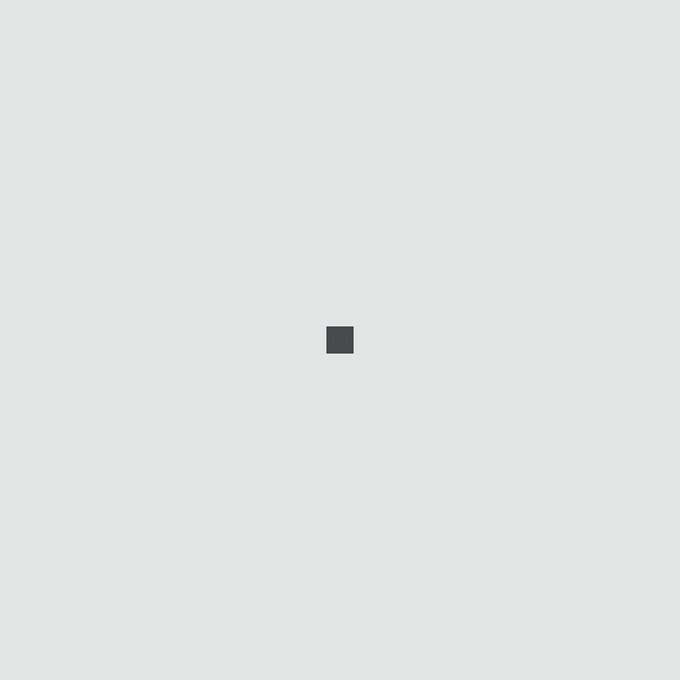A solid light gray background with a small, dark square icon in the center.