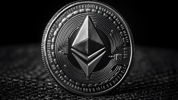 The image shows a coin with an intricate design, which appears to be made of metal or alloy. The coin has a unique shape that sets it apart from other coins. It's placed against a black background, making its details stand out prominently. The coin is described as being "very pretty" and "very old," suggesting that it might have historical significance or artistic value.