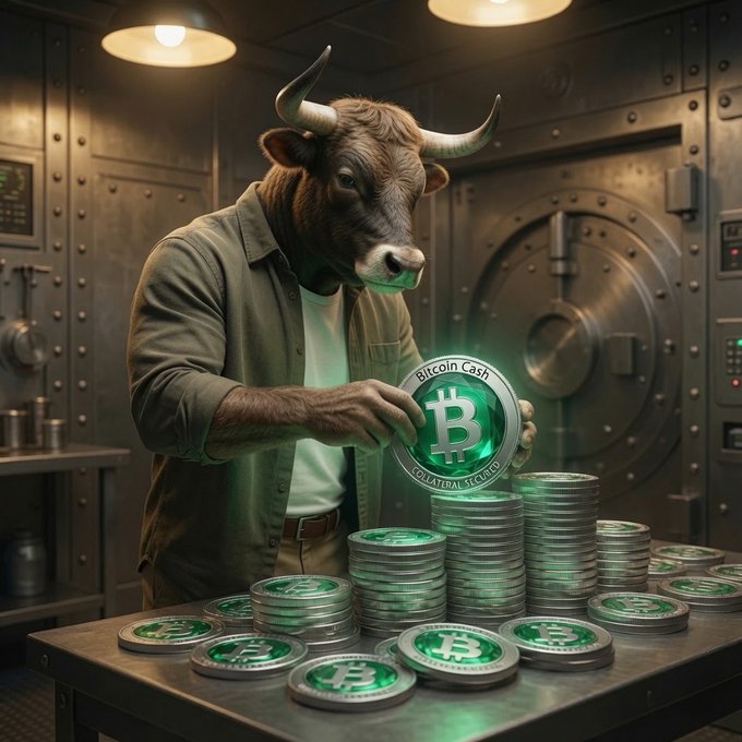 In the image, a man dressed in a green shirt stands next to a table filled with stacks of coins. He holds one of these stacks, which appears to be made up of green and silver coins. The man seems to be carefully examining or handling one of these coin stacks. The rest of the stack consists of various coins, indicating that they are likely being saved for future use. The post suggests that the man is saving money by stacking the coins on a table, possibly preparing them for investment or financial security.
