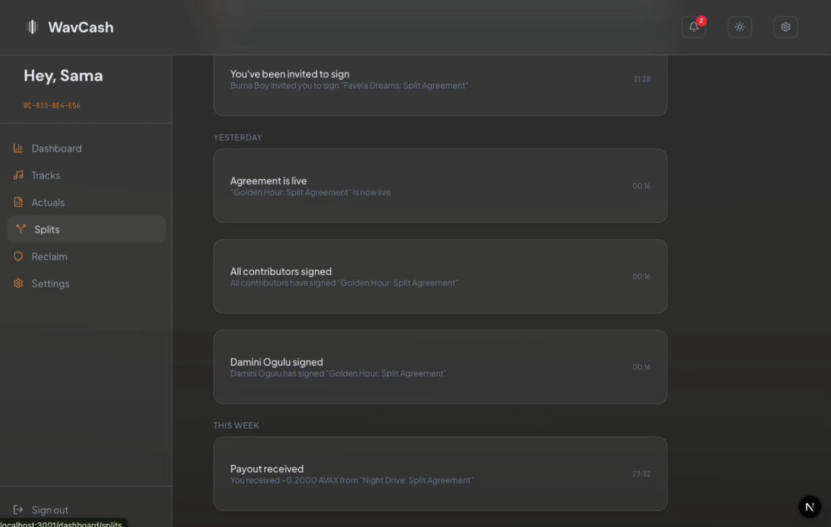 The image shows an active webpage with a dark background, displaying a page from the avaxh chat application. The main focus of the image is a screenshot showcasing the avaxh app's interface. In addition to this, there are three other smaller images on the screen located at various positions in different areas. These smaller images provide more context or detail about elements related to the avaxh chat application and its features.
