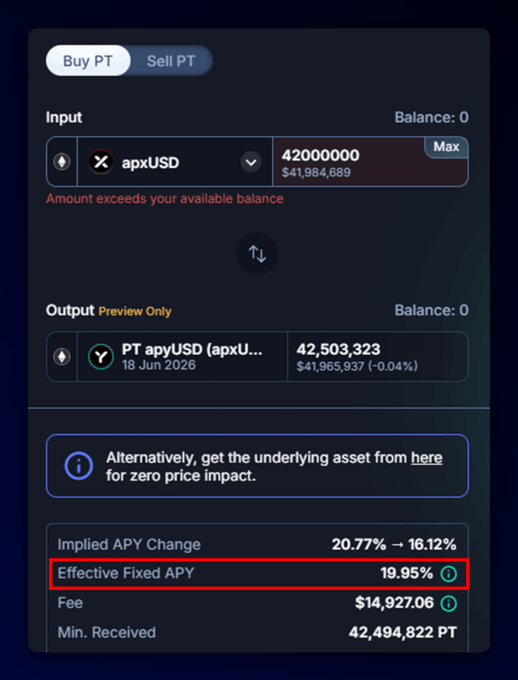 xtrp bot interface screen with a balance of $42,913.82 and a maximum balance of $42,913.00.