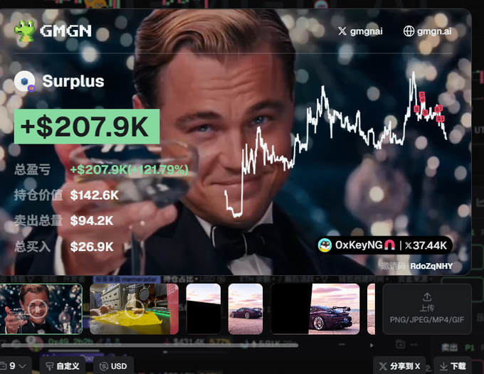 龙 key, a Chinese character for "key", is displayed on the screen of a computer monitor with a graph and text overlay.