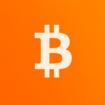 The image displays the Bitcoin (BTC) logo, a stylized white "B" with two vertical strokes on an orange background. It visually represents the cryptocurrency mentioned in the post about the SEC approving new 3x leveraged Bitcoin and Ethereum ETFs.