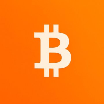 The image features a large white Bitcoin symbol against an orange background. Below the Bitcoin symbol, there's text that reads "JUST IN: Bitcoin crashes under $61,000." This suggests that the Bitcoin cryptocurrency has crashed below a certain value of $61,000, which is significant in the world of digital currency.!