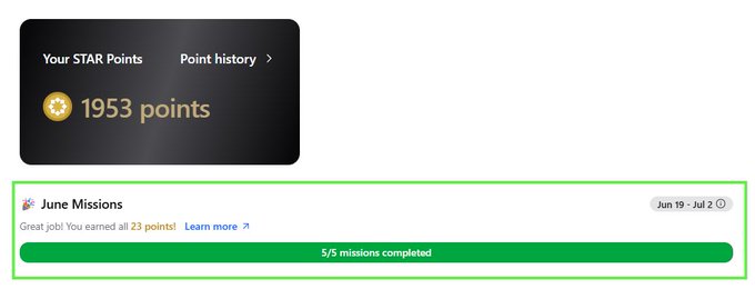 The image shows a computer screen displaying a dashboard for a rewards system, likely from a gaming app. The dashboard features a list of achievements, with one achievement being "@StartaleGroup New Quests Timeframe: June 19 - July 2". This suggests that users have completed certain tasks or challenges during the summer months. The overall theme of the image is positive and centered around rewarding users for their accomplishments within the gaming app.