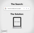 Simple meme-style image showing 'The Search:' with a Google search bar at the top, and 'The Solution:' below it depicting a book titled 'BONUS EDITION'.