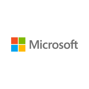 The image displays the Microsoft logo, with the word “Microsoft” beside its four-color square symbol. It relates to the accompanying post reporting Microsoft’s cancellation of a planned 50 MW AI data center in Essex run by Bitcoin mining spinoff Nscale due to grid power availability concerns.