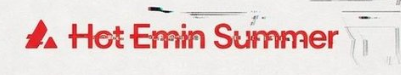 The image features a banner with the text "Hot Ein Summer" written in red letters, which appears to be part of a meme or social media post. The caption below the image reads, "It can only happen when you're here. A new meme A new cult A new partnership A new degen A new millionaire Hot Ein Summer on AVAX is where the timeline heats up and the community moves together. send it higher together." This text suggests that the image might be related to a popular meme or social media post about hot summer trends, with the caption emphasizing the importance of being present in the moment and enjoying the heatwave.